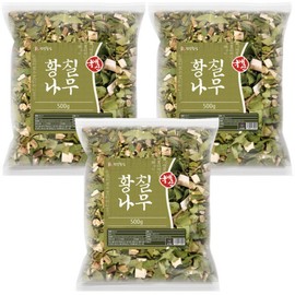 3 500g domestic Hwangchil tree leaf branches / 국산 황칠나무 잎 가지 500g 3개