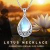 CRWENG Tear Drop Urn Necklace for Ashes 925 Sterling Silver