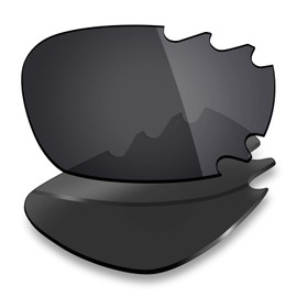 MRY POLARIZED Replacement Lenses for Oakley Jawbone Vented Sunglasses - Rich Option Colors (Stealth Black)