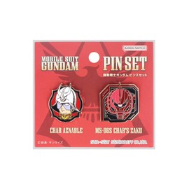 Mobile Suit Gundam [Pin Badge] Pin Set/Zaku for Char&Char