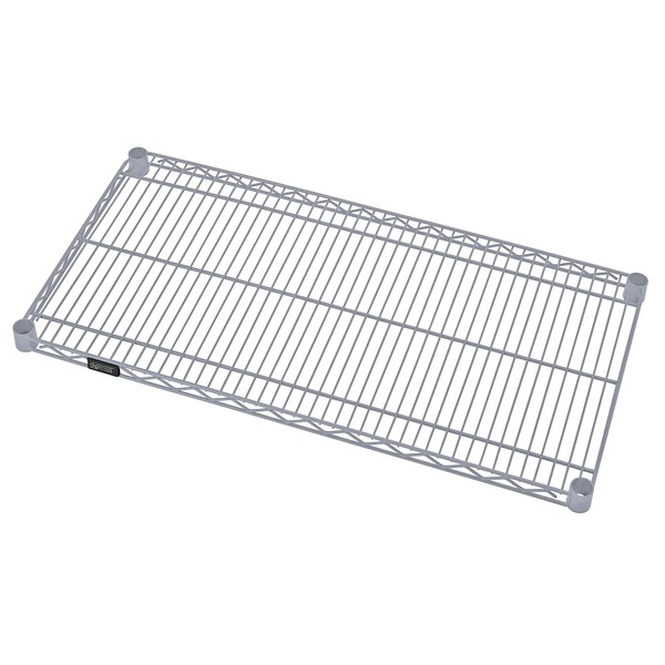 FSE 373-1230GY Wire Shelf, 30"W x 12"D, 600-800 lb. Capacity,