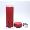 14oz/400ml Vacuum Insulated Glass Bottle,Glass Vacuum Drinking Cup,glass lined thermos,