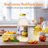 Texas mADE Fredericksburg Peach Lemonade, Lemonade Made with Pure Cane