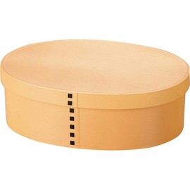 Tatsumiya Bento Box, Antibacterial Coating, Magewappa, Single Tier, Made in Japan, Large, Beige