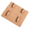 Lash Mannequin Head 2 Pairs Removable Replacement Eyes 3D Simulation