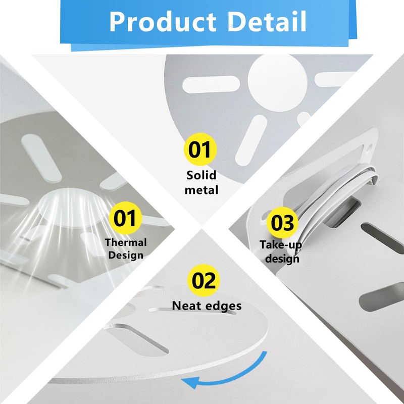2 Pack Wall Mount Holder for Deco BE23/BE25/BE3600/BE5000 Mesh WiFi
