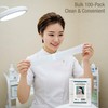 Appearus Professional Disposable Headbands with Single Snap Tab - 100