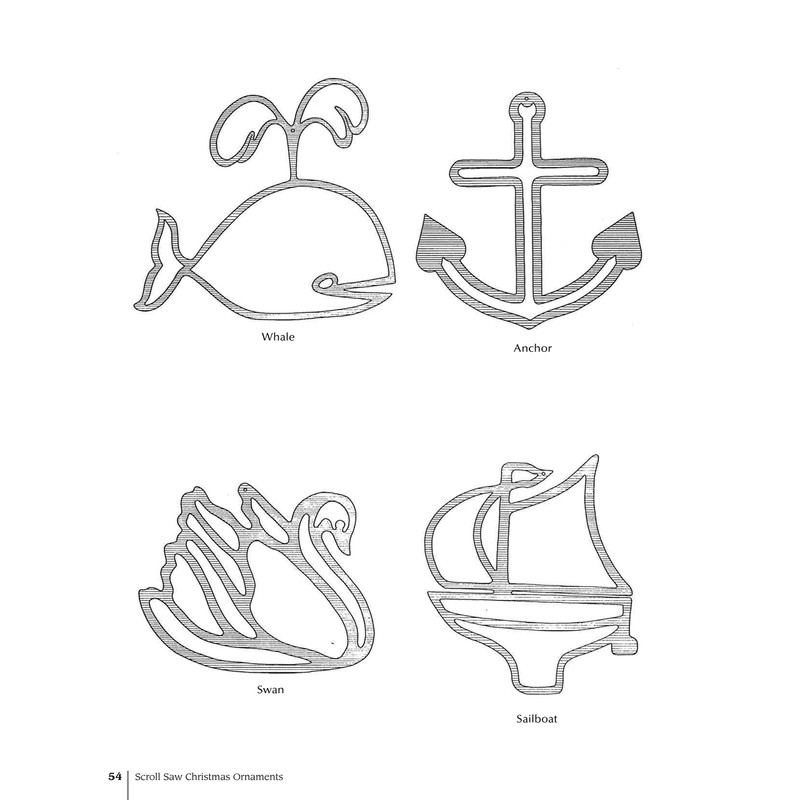 Scroll Saw Christmas Ornaments: More Than 200 Patterns