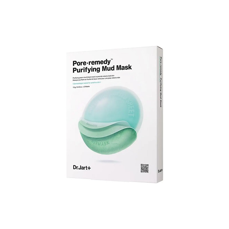 Dr. Jart Dermask Pore Remedy Purifying Mud Mask 5 sheets