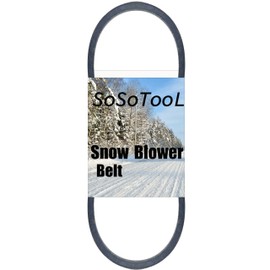 YYSoSTooL-Store (1/2" x 33") 754-04088 Drive Belt Replacement for MTD Snow Blowers 2006 and Newer