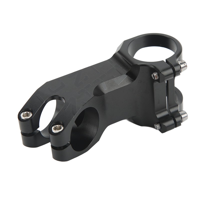 Bike Stem Aluminium Alloy Black Mountain Bike Handlebar Riser Negative