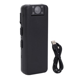 Body Worn Camera 1080P Back Clip Night Vision Video Meeting Recorder HD Camera Wearable Pocket Body Worn Cam for Travel Home