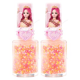 Little Bling Secret Juju Star Goddess Ring Children's Manicure, Juju Party, 2 Pieces / 리틀블링 시크릿 쥬쥬 별의 여신 반지 어린이 매니큐어, 쥬쥬파티, 2개