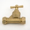 Brass Compression Stopcock 15mm BS1010