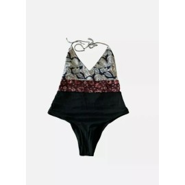 Tavik Reversible Swimsuit Chase One Piece Honey Evening Blue Size Lrg NWT $120