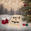 Games Hub Fast Sling Puck Game Wooden Hockey Table Game