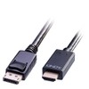 LINDY DisplayPort/HDMI Anschlusskabel 5.00m 36924 Schwarz [1x DisplayPort Stecker -