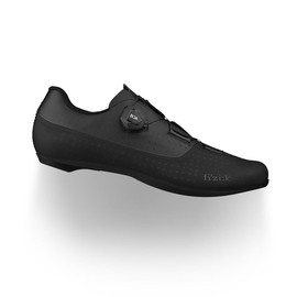 Fizik Unisex Tempo Overcurve R4 Wide Road Cycling Shoes, Black, 12.5 US Men