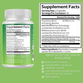 Pelican Vitamins Gut GUARDIAN PRO- Digestive Support- 10 Bottles- 600 Capsules