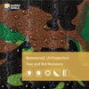 GUARD SHIELD Camo Tarp Waterproof 6x6 Feet Lightweight Camouflage Tarp