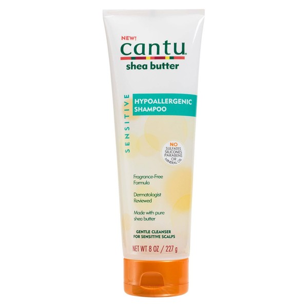 Cantu Shea Butter Shampoo Hypoallergenic 8 Ounce (236ml) (6 Pack)