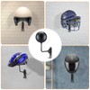 10 Pack Motorcycle Helmet Rack 180° Rotation Helmet Holder Wall