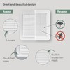Vent Systems 10" x 10" (Outer Size) Inch White Plastic