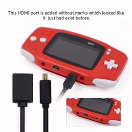 GBA HDMI Adapter for Professional and Soldered Modification Experienced Users: For Gameboy Advance 40 Pin TV Output Kit, Japanese Installation Manual [432468]