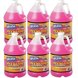 RV & Marine Splash 619526 RV/Marine Antifreeze, 6 gal, Pink (RV/Marine Antifreeze)