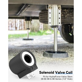 6301012 12V Solenoid Valve Coil Fit for HydraForce Valve Stem Series 08 80 88 98 1/2" Hole