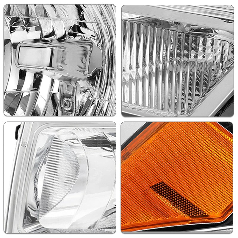 SOCKIR Headlight Assembly Compatible with 2009-2014 Ford F150 OE Style