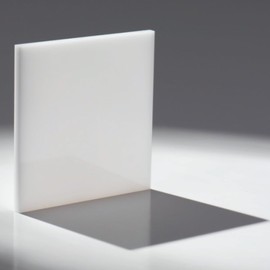 Translucent Acrylic Sheet- 1/4" (6mm) Thick - Choose Your Pack Size & Dimensions - Perfect for DIY, Signage, Displays, and Home Decor (1-Pack, 5" x 5")