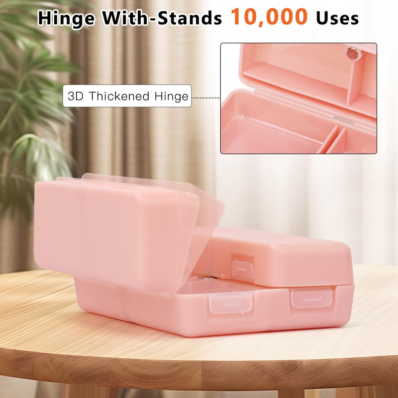 FYY Daily Pill Organizer, 7 Compartments Portable Pill Case Travel