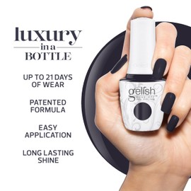 Gelish & Morgan Taylor Fall Collection Living Our Life Duo - 15mL Gel & 15mL Lacquer Combo, Long-Lasting, High-Shine, Easy Application, Chip-Resistant, Vibrant Color (Night After Night)