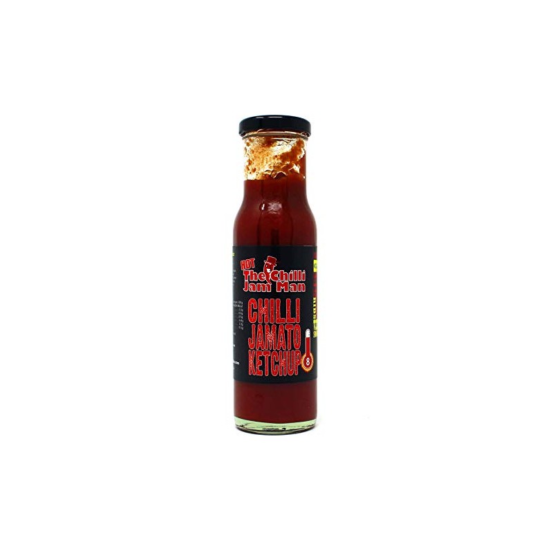 Chilli Jam Man Chilli Jamato Ketchup Hot, 0.4939 kg