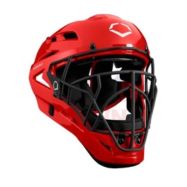 EvoShield Pro-SRZ™ Solid Catcher's Helmet - Scarlet, Large/X-Large