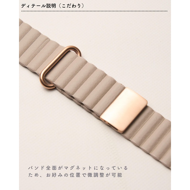 monomam Smart Watch Strap, 0.7 inch (18 mm), 0.8 inch