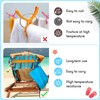 8 Pack Towel Bands for Beach Chairs Cruise Towel Clips