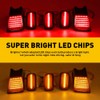 GTINTHEBOX 10pcs Smoked Lens Front Rear Cab Roof light Compatible