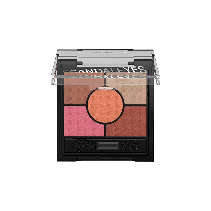 Rimmel London Scandaleyes 5 Pan Eyeshadow Palette - 004 Burgundy