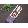 Ishida Chopsticks, Made in Japan, Black/Red Body Size: Chopsticks: 9.1