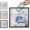 PARTY BESTBUY Shadow Box Frame,Travel Memory Box for Filling DIY