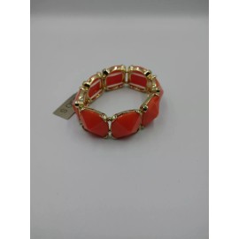 Unbranded Vintage Costume Jewelry Orange Bracelet