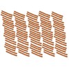 Bulk Packs 5 inch Peanut Butter Flavor Dog Rawhide Chew