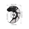 White Front Brake Disc Guard Cover Protector Motorcycle Accessories Replacement