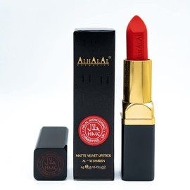 Halal MATTE VELVET LIPSTICK Long Lasting up to 16h Vegan and Cruelty-Free (AL-16-SAMREEN)