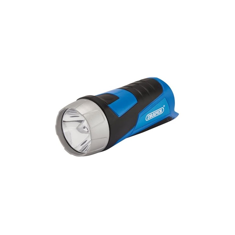 Draper 70299 12V LED Torch, 1W, 90 Lumens (Sold Bare)