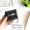 ExcelMark Custom Stamp with Large Font Up to 4 Lines