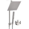G-Promise All Metal Shower Head with Massage Mode Handheld Spray