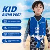 Zeraty Kids Swim Vest - Toddler Float Jacket with Removeable